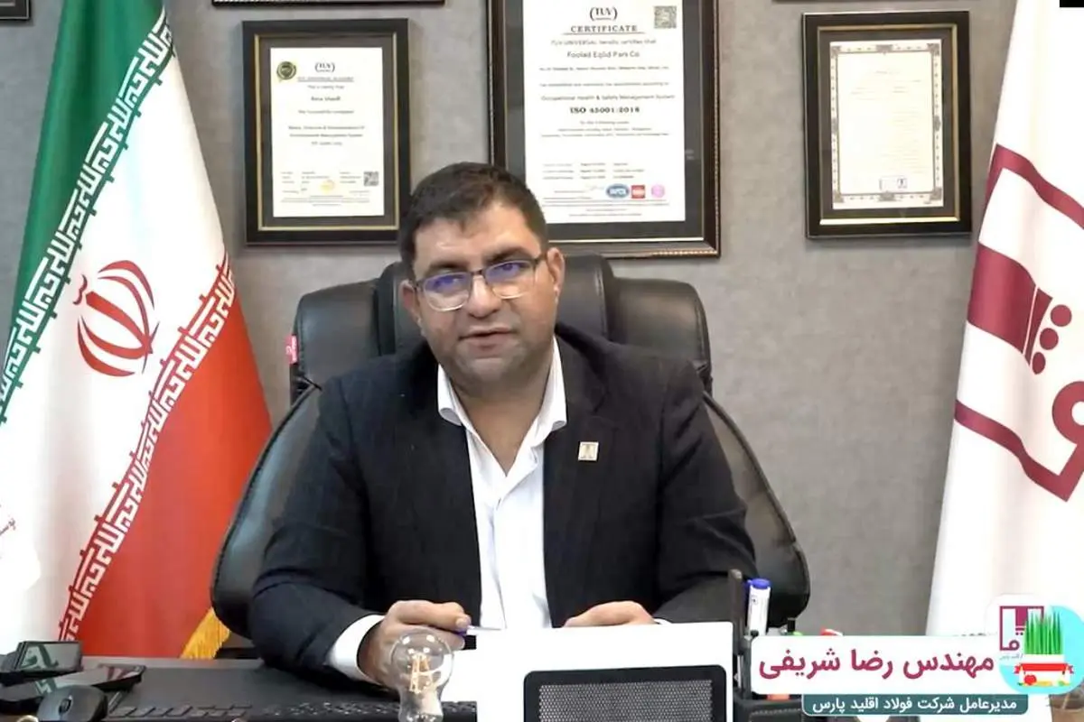 مهندس رضا شریفی: کارگران ! ژنرالهای واقعی رهبری در میدان نبرد اقتصادی هستند