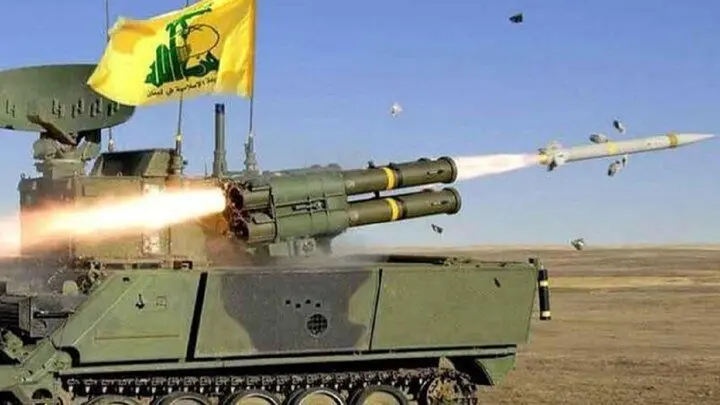 حملات سنگین حزب الله به مواضع صهیونیست‌ها در جنوب لبنان