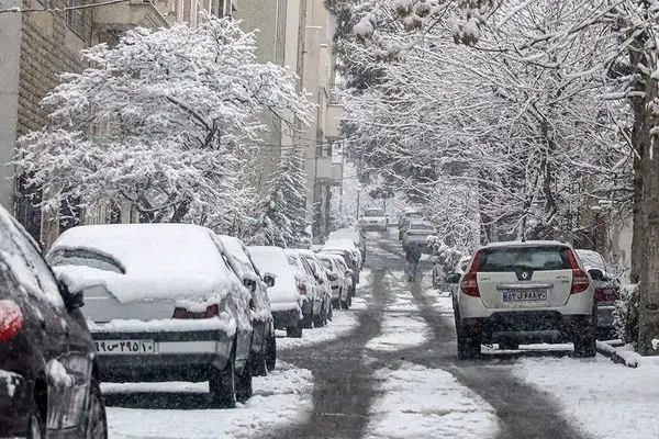 برف و یخبندان در راه ایران/ شنبه تهران زیر صفر می رود