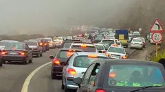 تردد در محور چالوس ممنوع شد