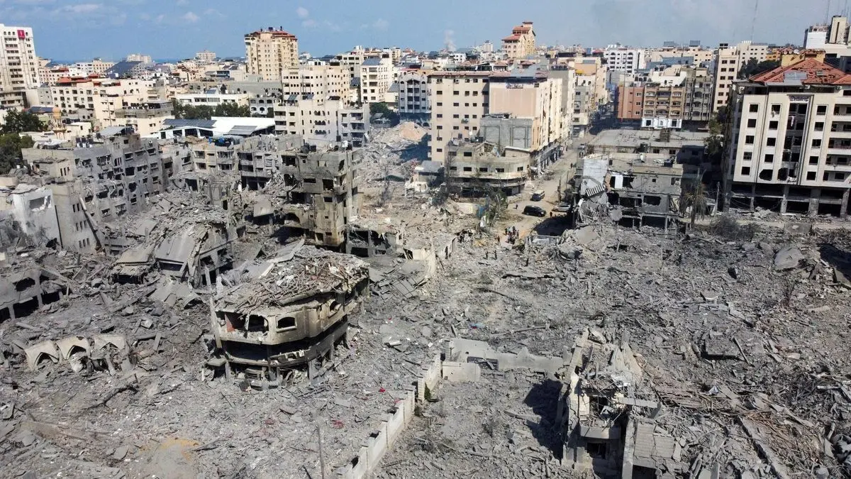 ۱۸ هزار تن مواد منفجره بر سر ساکنان غزه 