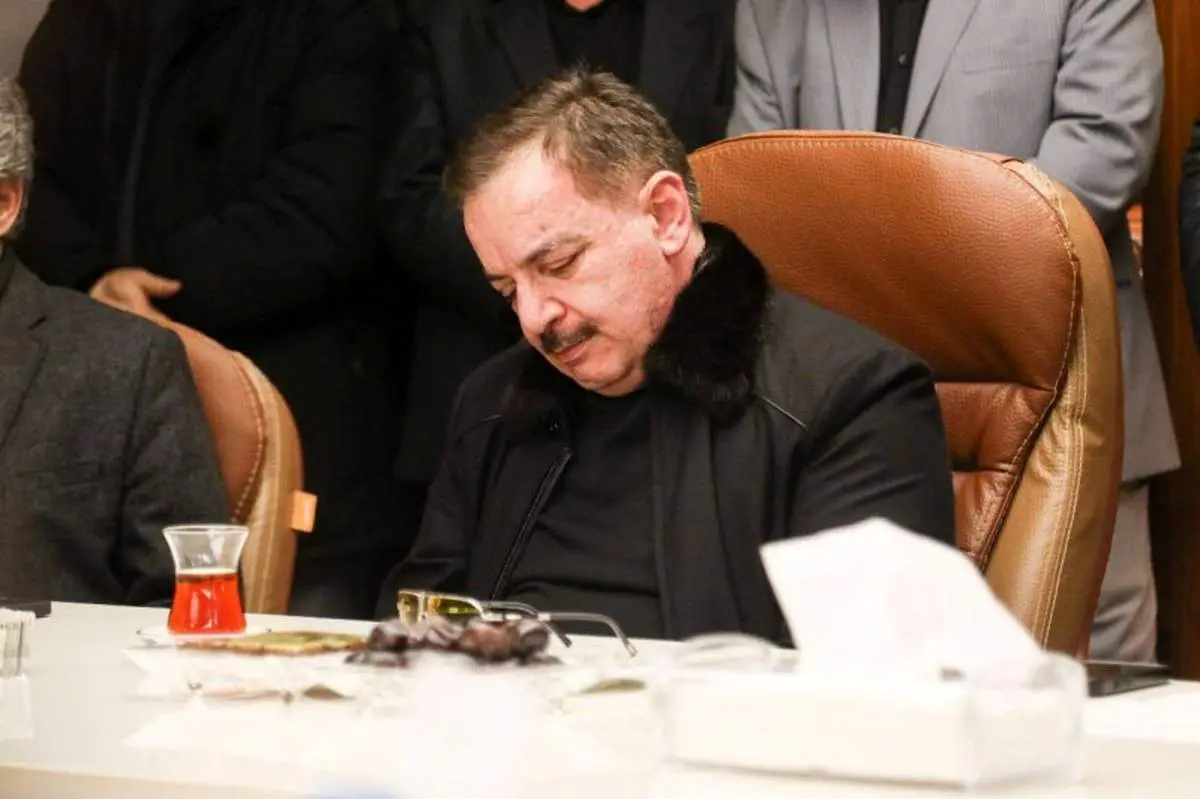 غمگینترین چهره زنوزی در سوگ همسر/عکس