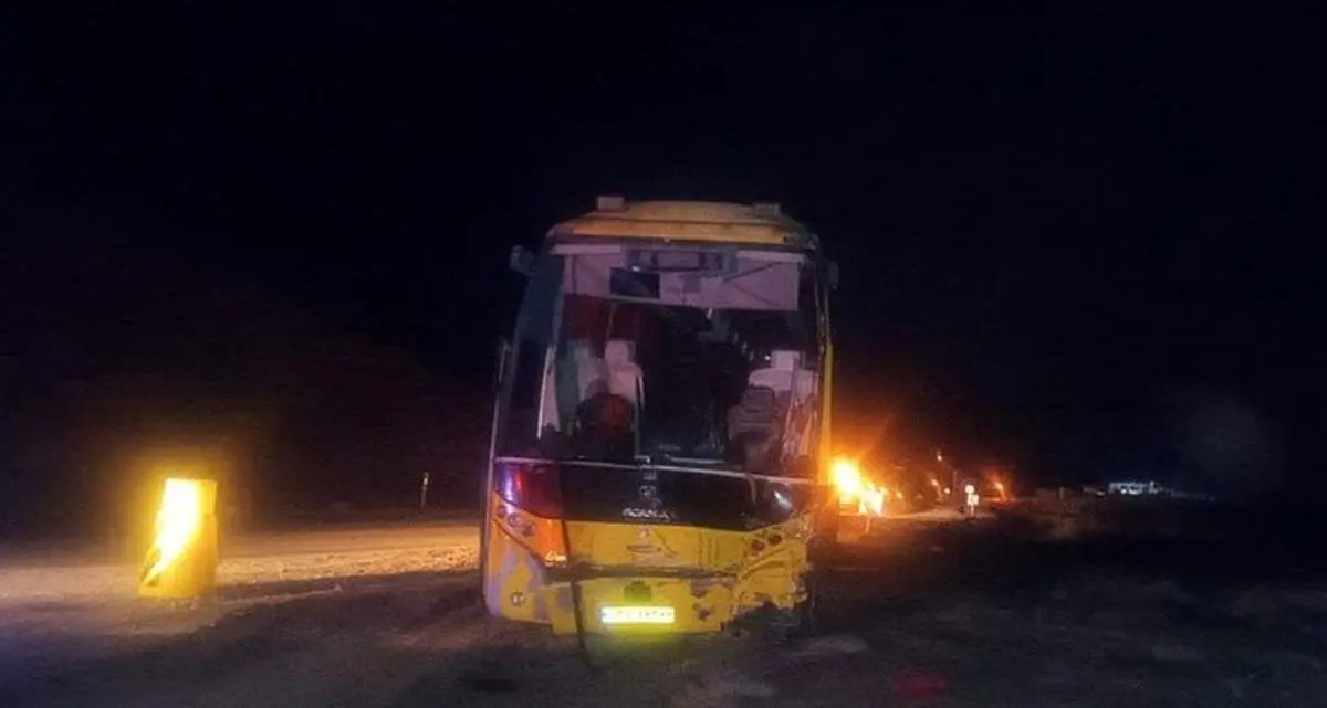 ۱۳ نفر جان باخته واژگونی اتوبوس درکرمان
