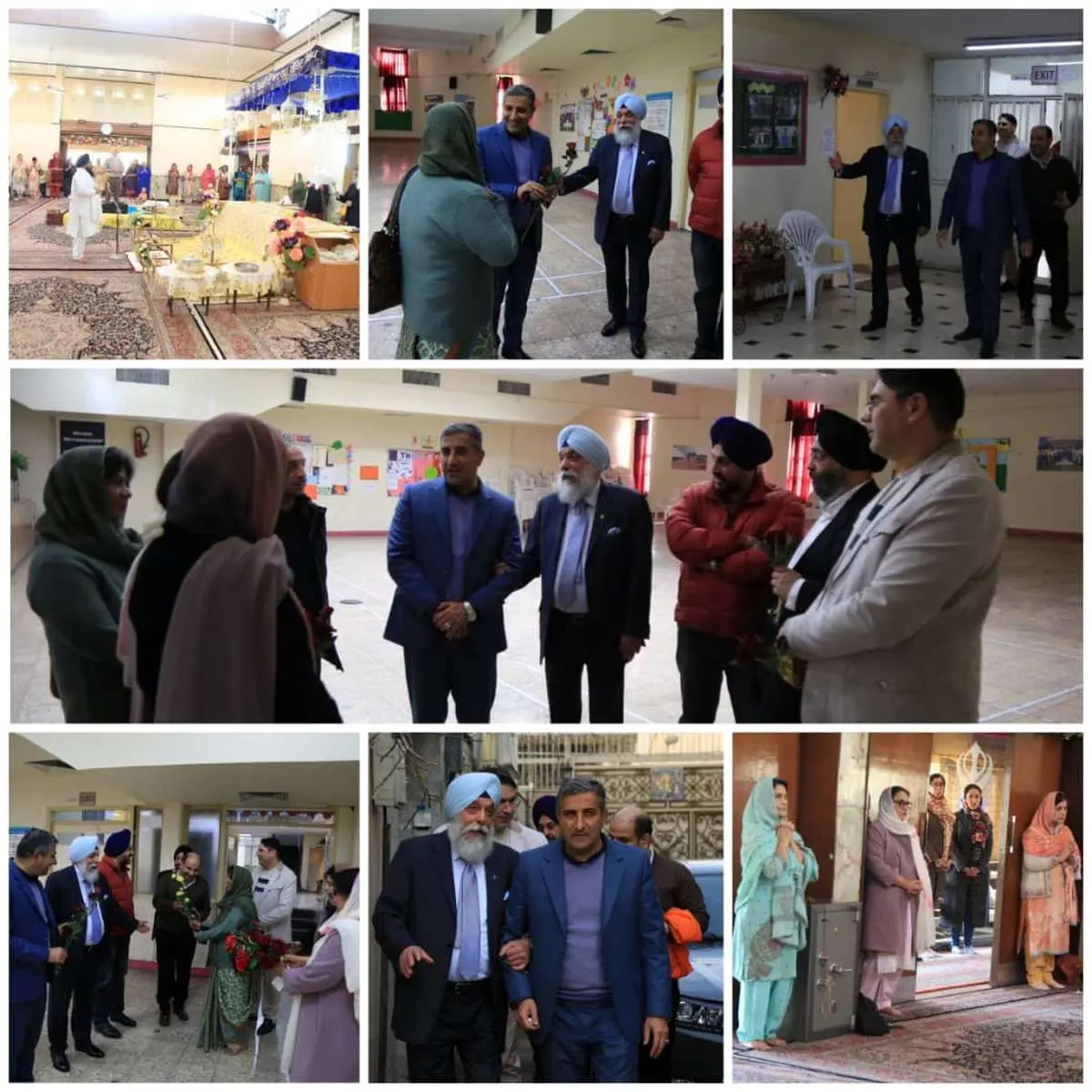 بازدید شهردار منطقه ۱۲ از مدرسه سفارت هند در محله بهارستان