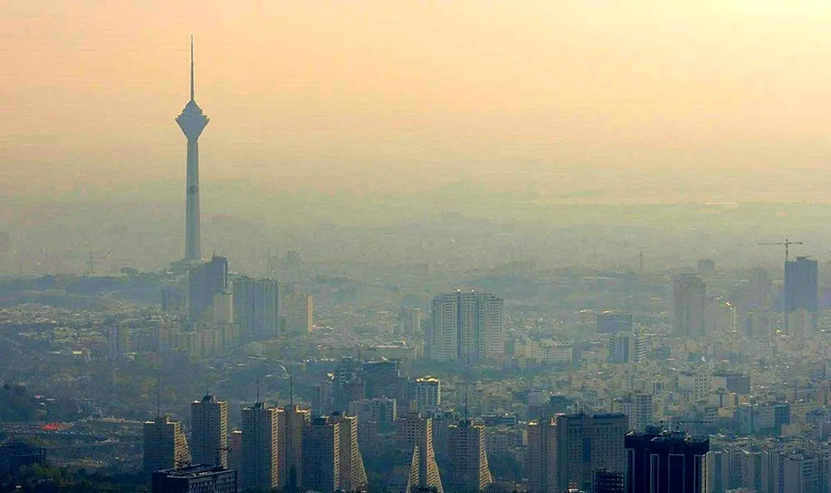 آلودگی هوای تهران تا بعدازظهر یکشنبه ادامه دارد