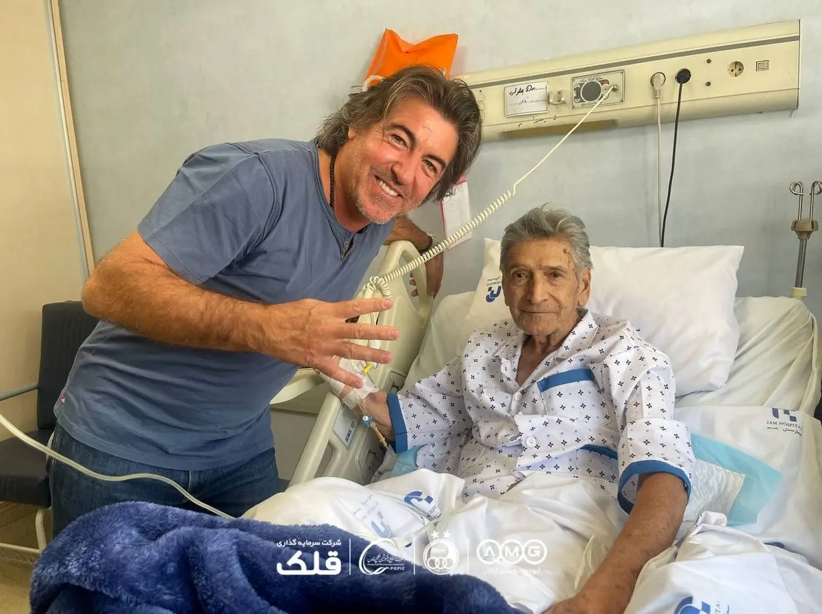  پیام احساسی ساپینتو برای اسطوره فقید استقلال / عکس 