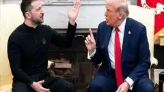 پایان نشست ترامپ و زلنسکی/  رئیس جمهور آمریکا: پایان جنگ فرا رسیده است