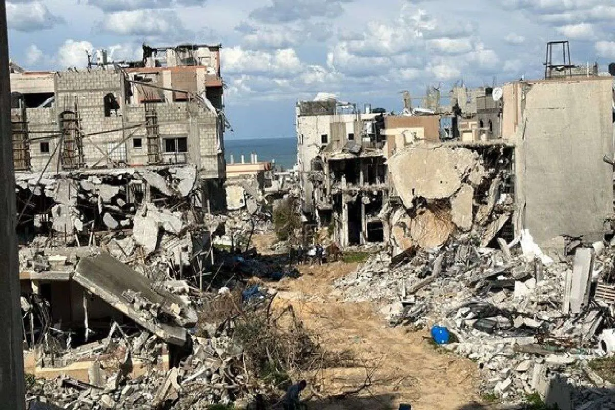 حمله پهپادی اسرائیل به غزه