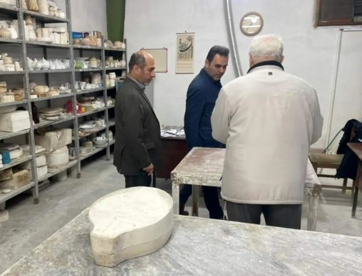 احیای واحد تولیدی چینی خزر با تسهیلات بانک صنعت و معدن در استان گیلان