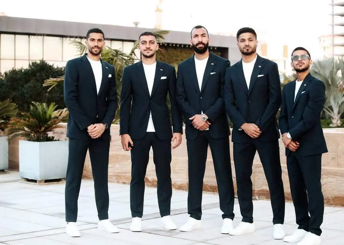 فیلمی از پشت صحنه پر از ادا و اطوار عکاسی از بازیکنان تیم ملی