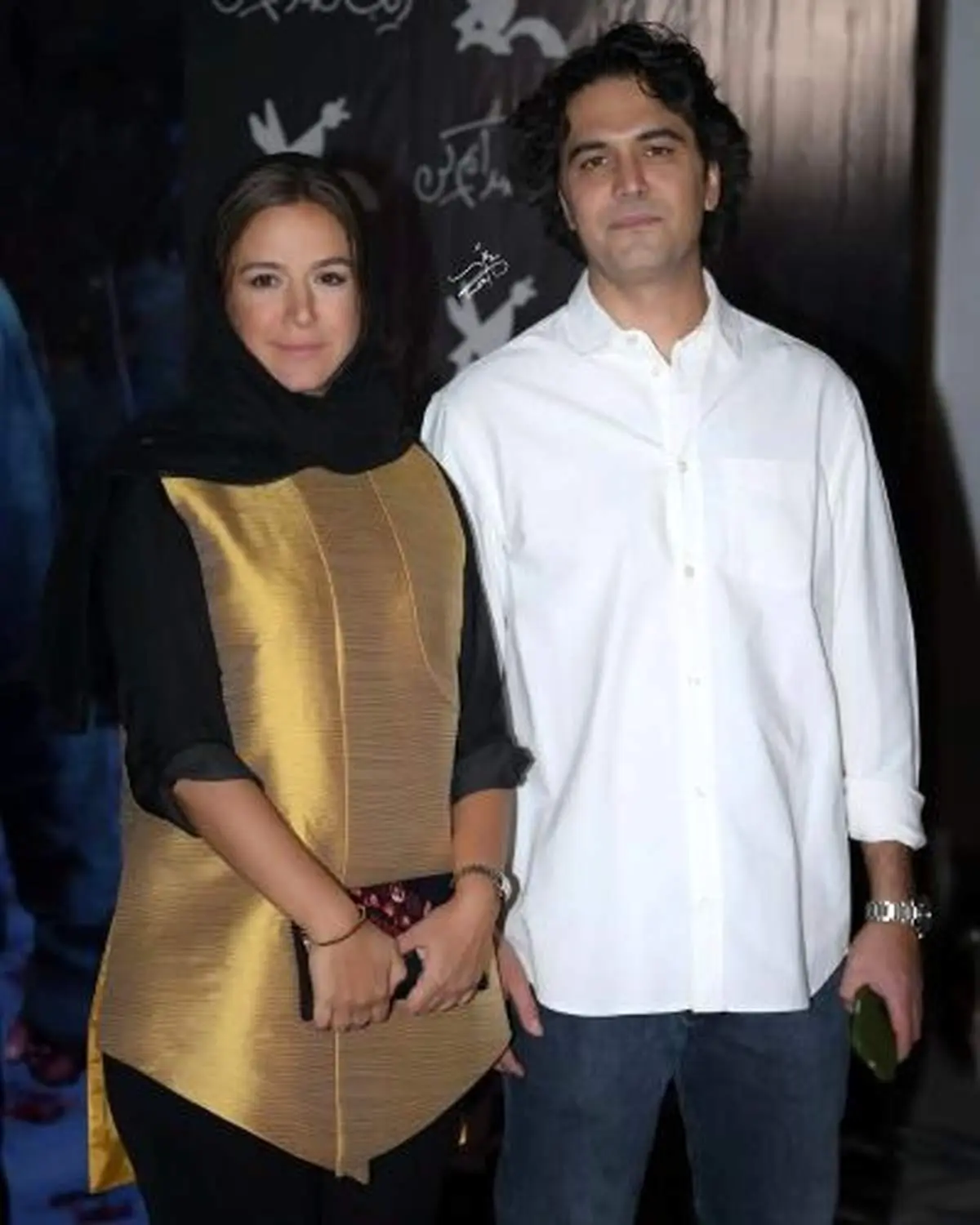 عاشقانه ستاره پسیانی و همسرش پاشا رستمی/ فیلم