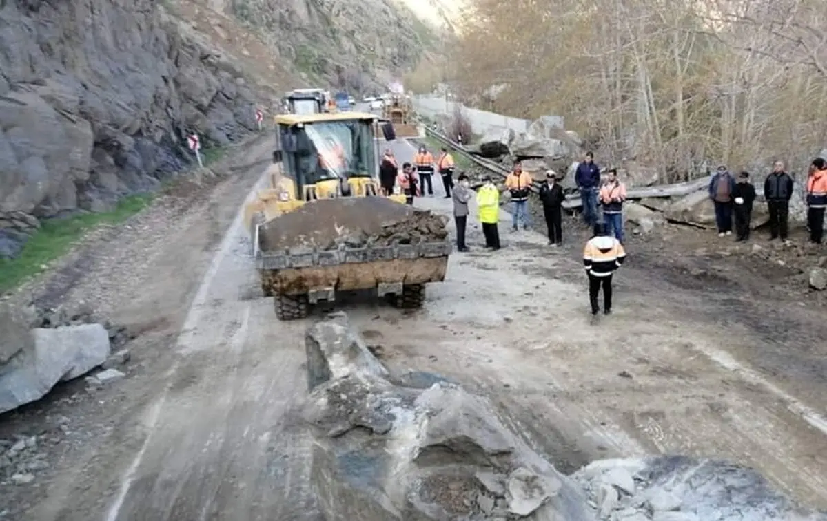 ببینید | آخرین وضعیت جاده چالوس پس از سیلاب شدید