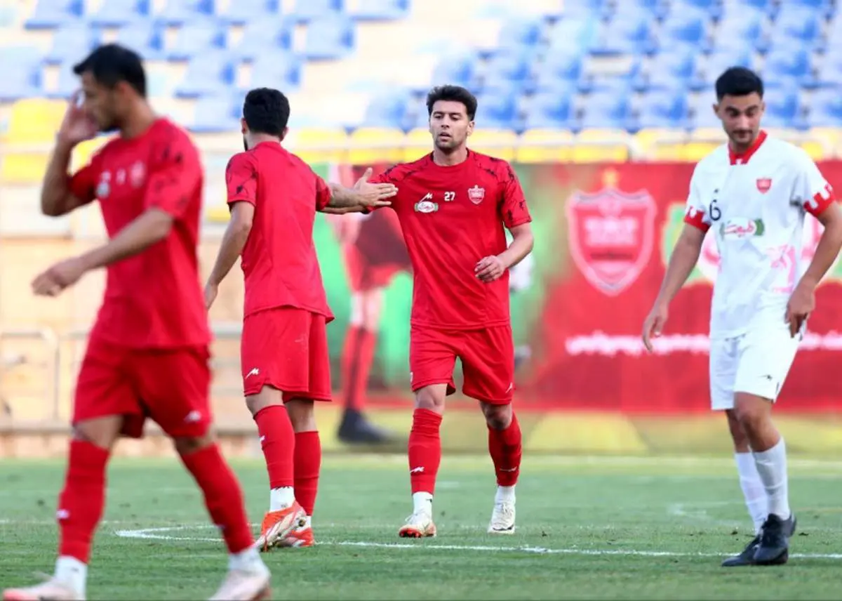پیروزی پنج گله پرسپولیس مقابل خودیها