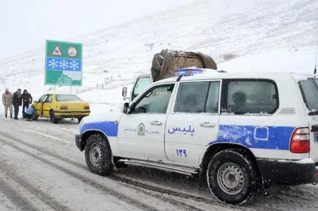 آخرین وضعیت جاده های برفی کشور