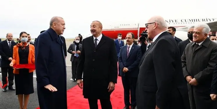 اردوغان وارد نخجوان شد