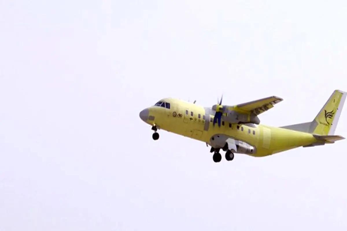 ببینید | پرواز هواپیمای مسافربری ساخت ایران
