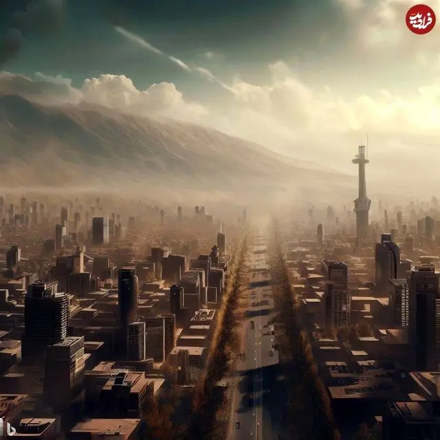ببینید | جدیدترین پیش‌بینی هوش مصنوعی از آینده شهر تهران