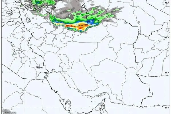 بارش شدید باران از فردا جمعه در این مناطق/ سیل در راه  است