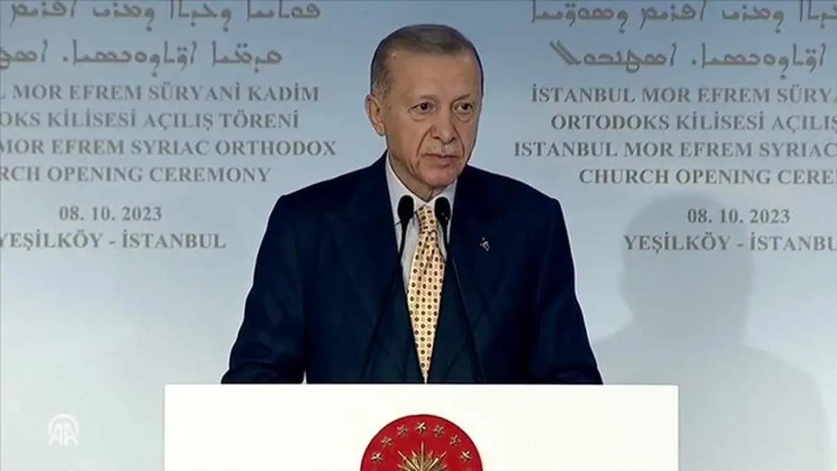 اردوغان: صلح در منطقه زمانی محقق میشود که راهکار دو دولتی اجرا شود