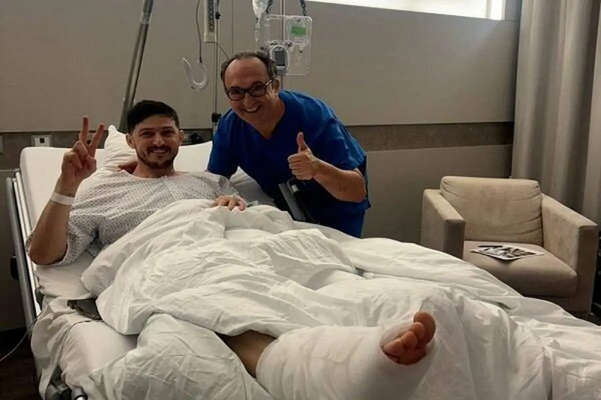 دوره نقاهت سردار آزمون مشخص شد