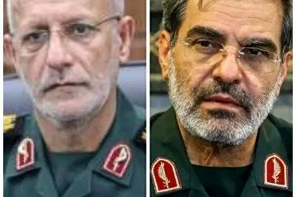 شهادت سرداران ربانی و محرابی در حمله اسرائیل