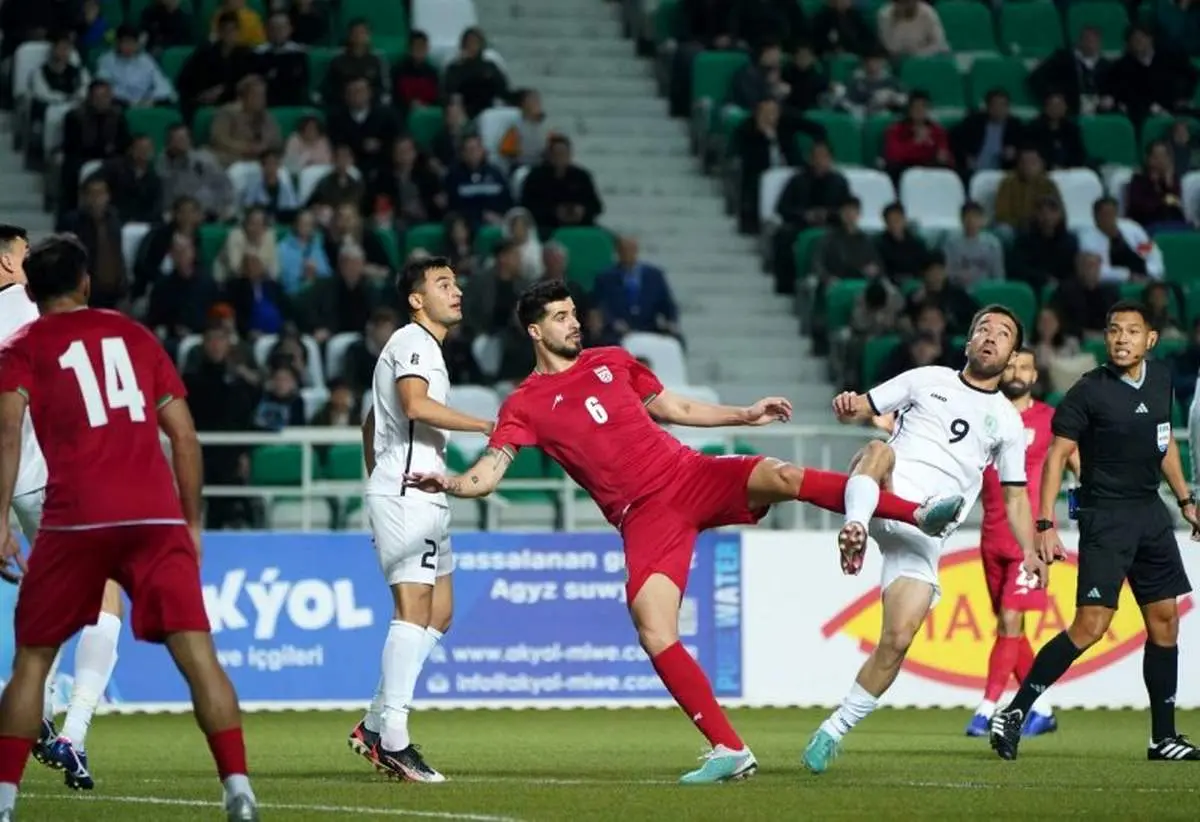 آسمان عشق آباد متعلق به هافبک شماره ۶ ایران