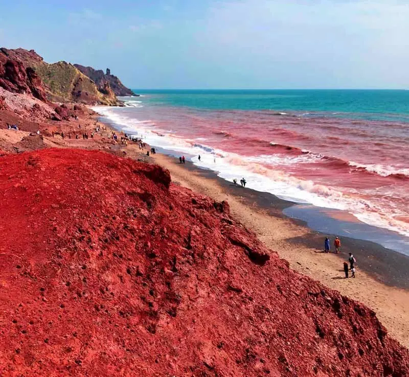  شگفت انگیزترین دریای خون در ایران را ببینید/ فیلم