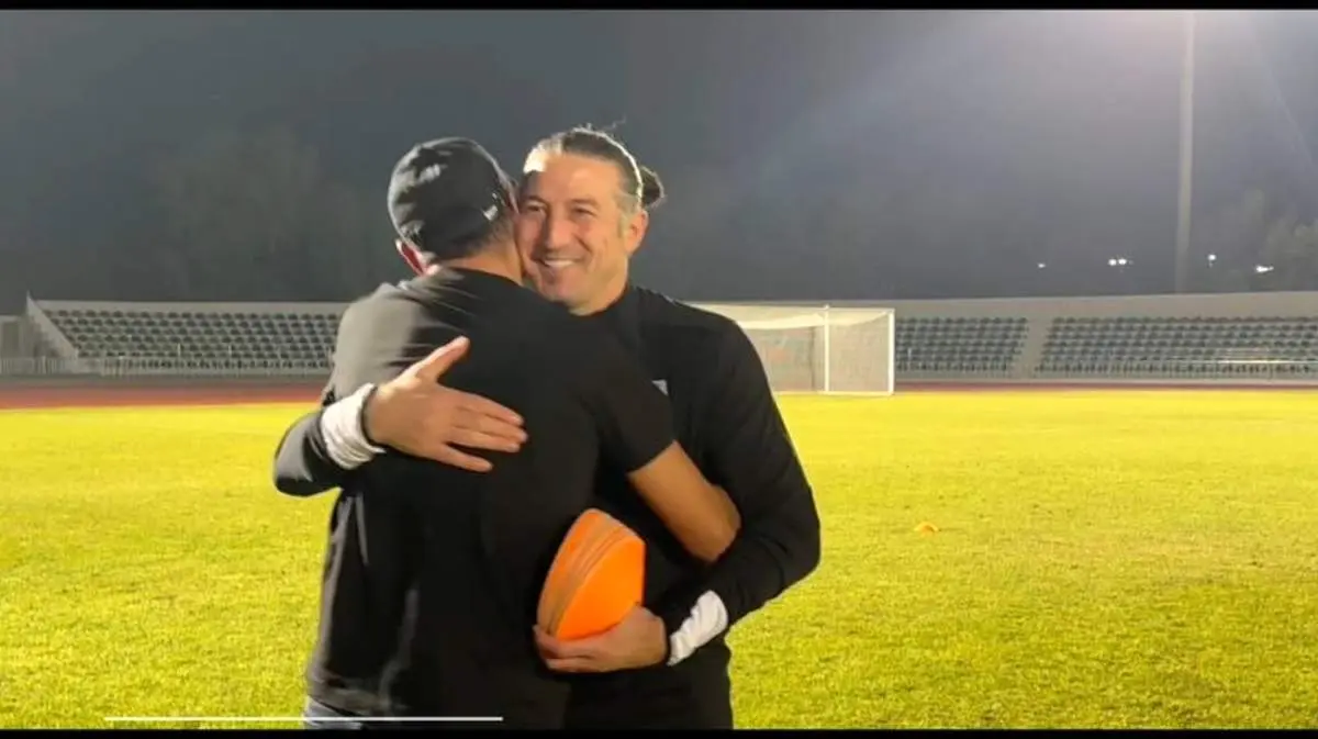 تصاویری از حضور استقلالی محبوب در تمرین تیم ملی