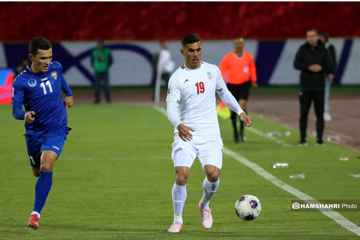 ترکیب احتمالی ازبکستان مقابل ایران