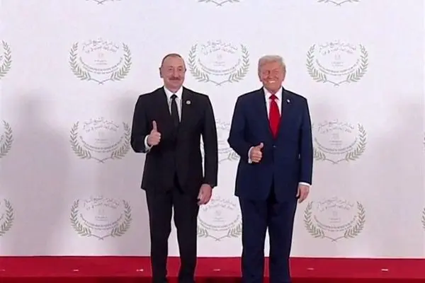 اقدام عجیب ترامپ در شرم الشیخ! / ببینید