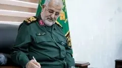فرمانده کل سپاه پاسداران پیغام داد