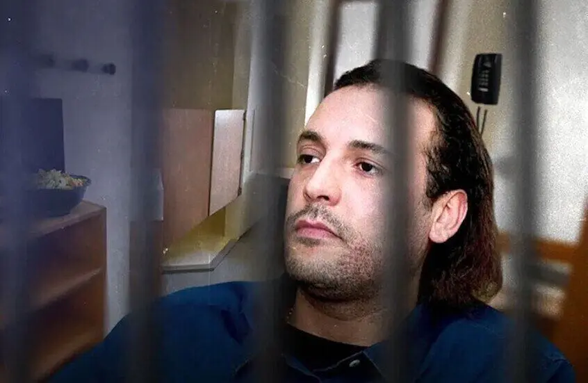پسر معمر قذافی با قرار وثیقه آزاد شد