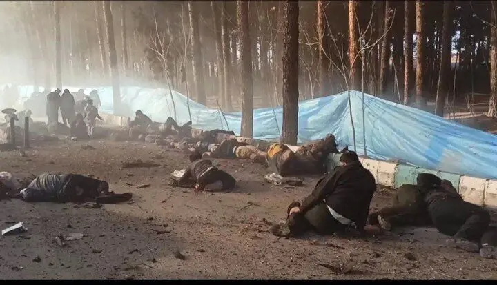فیلم نزدیک از لحظه انفجار تروریستی کرمان/ ببینید