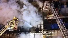 ۴ کشته و مصدوم در آتش‌سوزی پاساژ میدان صادقیه/ جزئیات