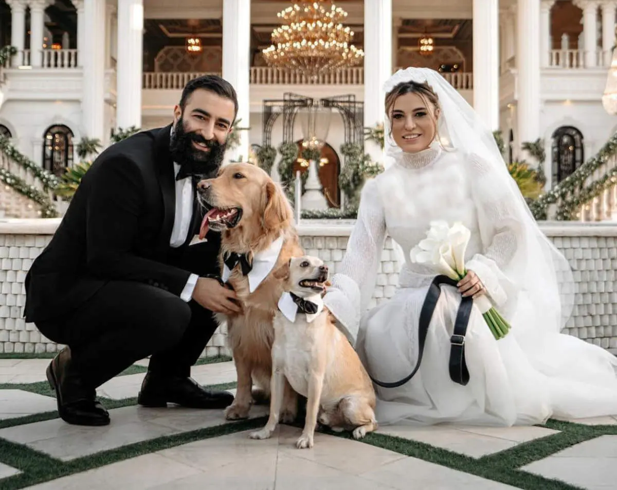 دو بازیگر با یکدیگر ازدواج کردند/ عکس