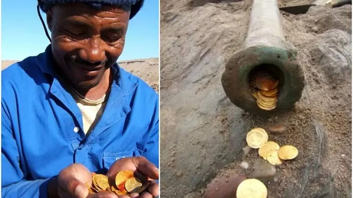 کشف اتفاقی گنجینه‌ای عظیم در دل بیابان 