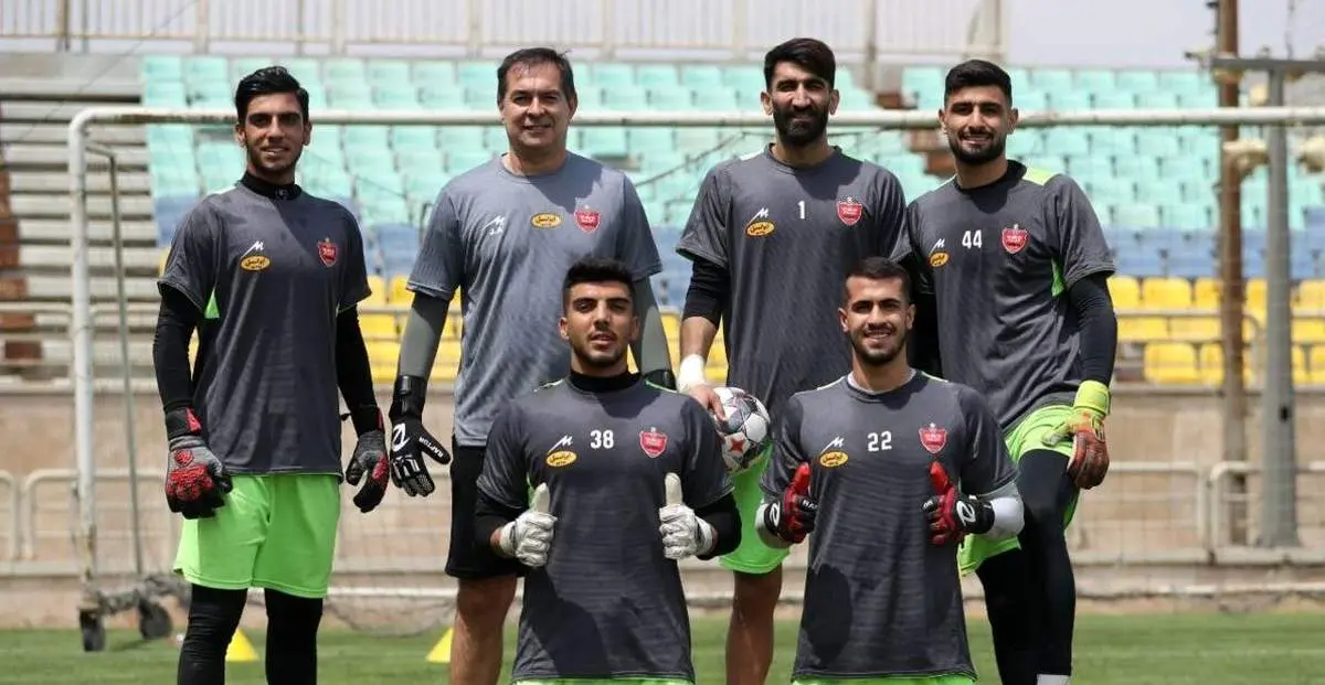 تصویر دیدنی از بیرانوند با جانشیانش/ عکس