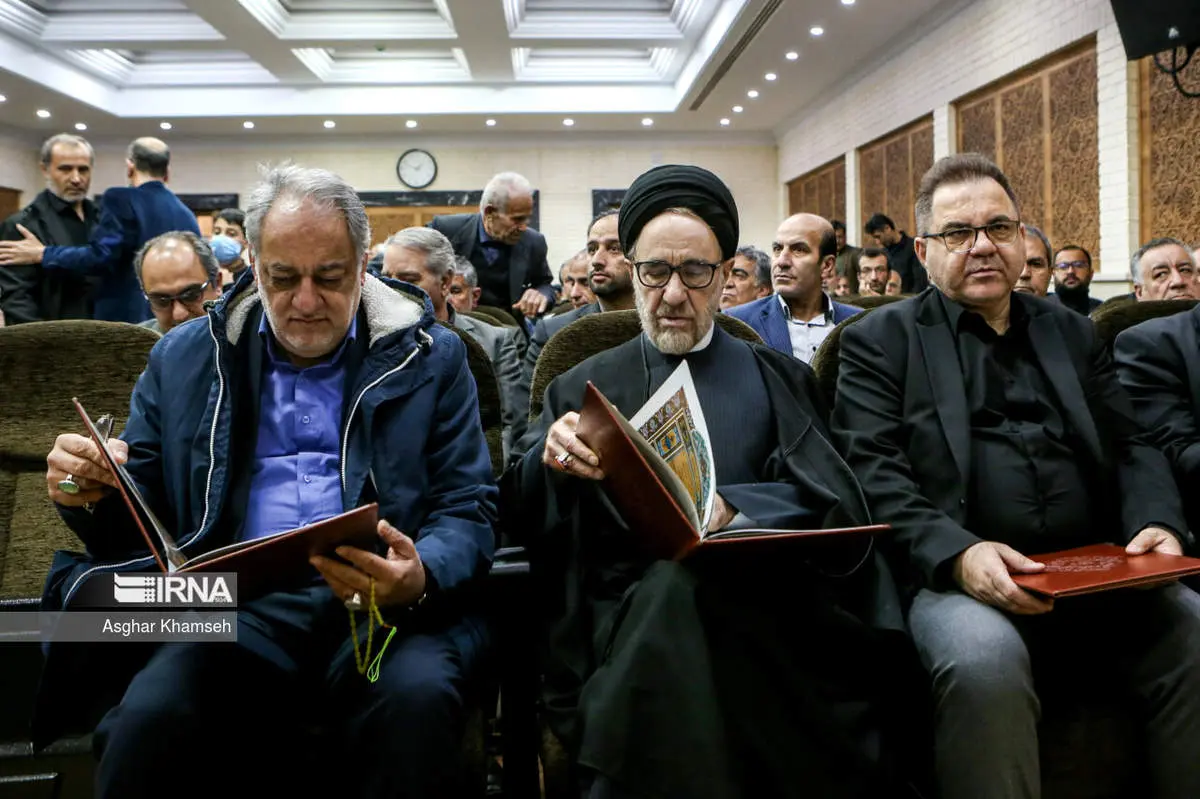 چهره های سیاسی اصلاحطلب در مراسم ترحیم «زهرا شجاعی»/ تصاویر