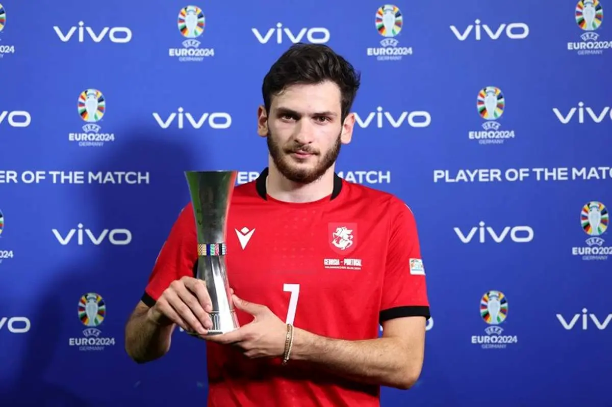 دروازه بان گرجستان به تنهایی بهتر از همه اسپانیایی‌هاست!