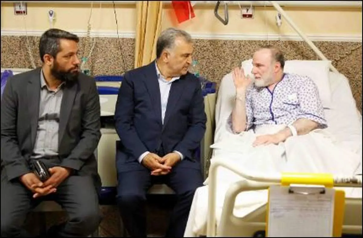 عیادت علیرضا قیطاسی از مشاور امور ایثارگران بانک دی