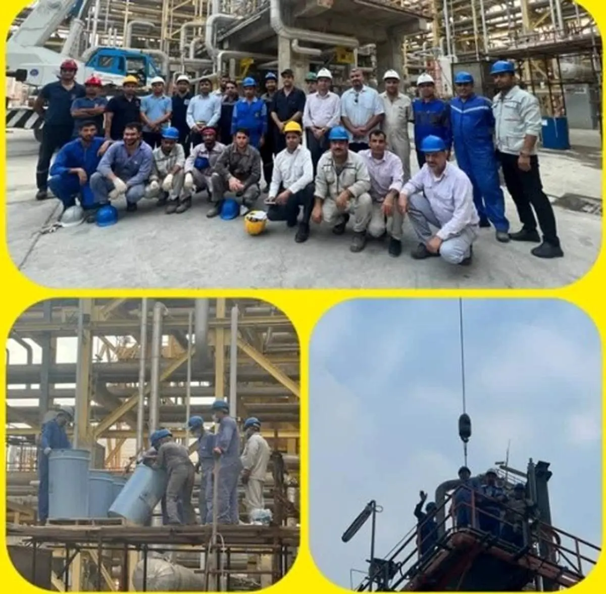 رکورد عملیات تخلیه و لود بسترهای جاذب شکسته شد