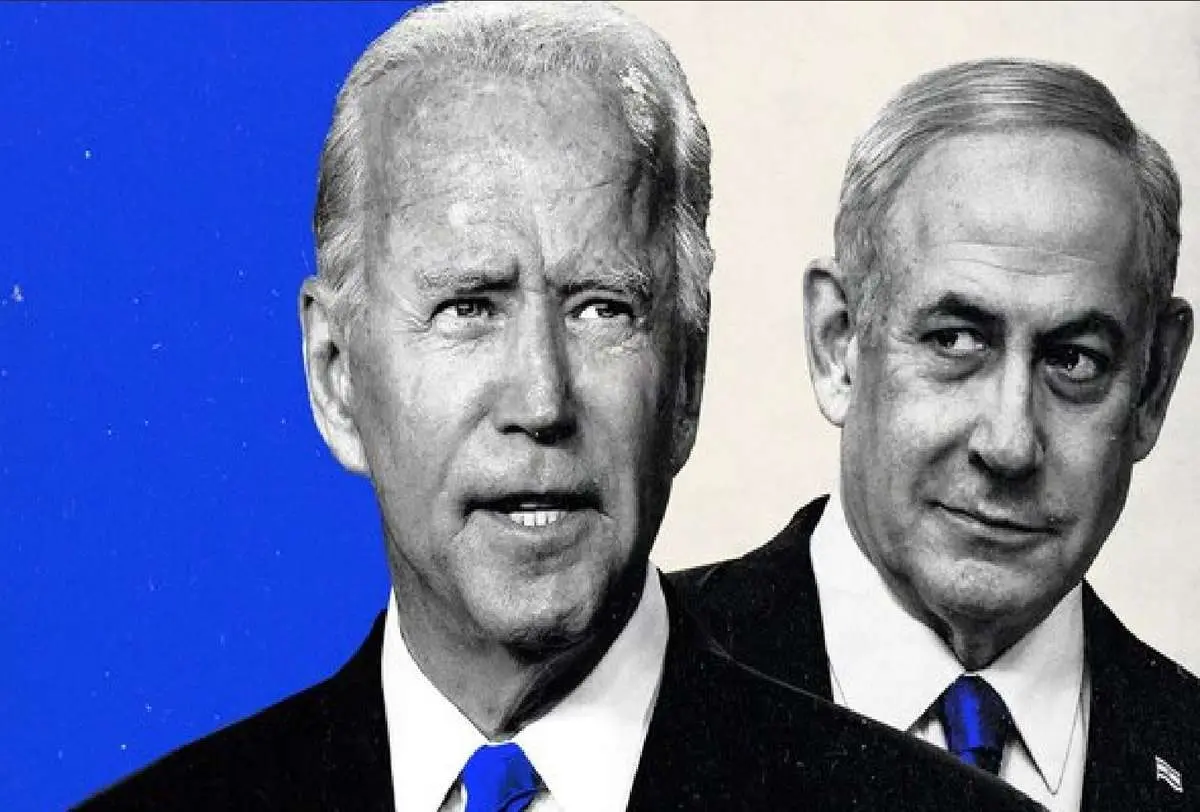 مهر پایان بایدن بر صورت نتانیاهو
