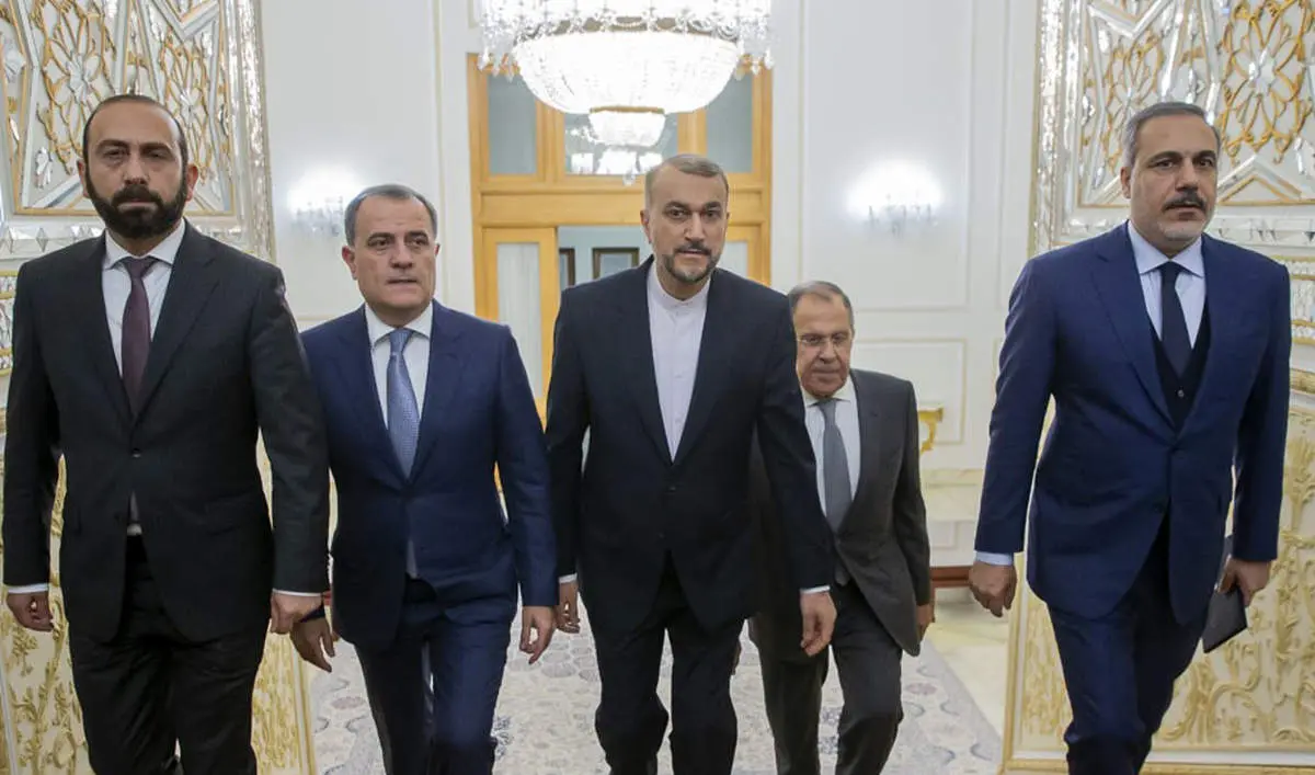 نشست وزرای خارجه فرمت ۳+۳ در تهران