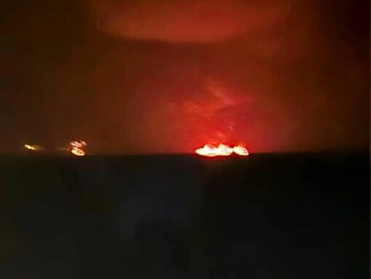  جزئیات تازه از آتش سوزی در ۳ کشتی در نزدیکی آب‌های امارات