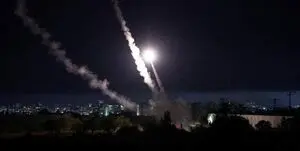 حمله موشکی به جولان اشغالی از خاک سوریه
