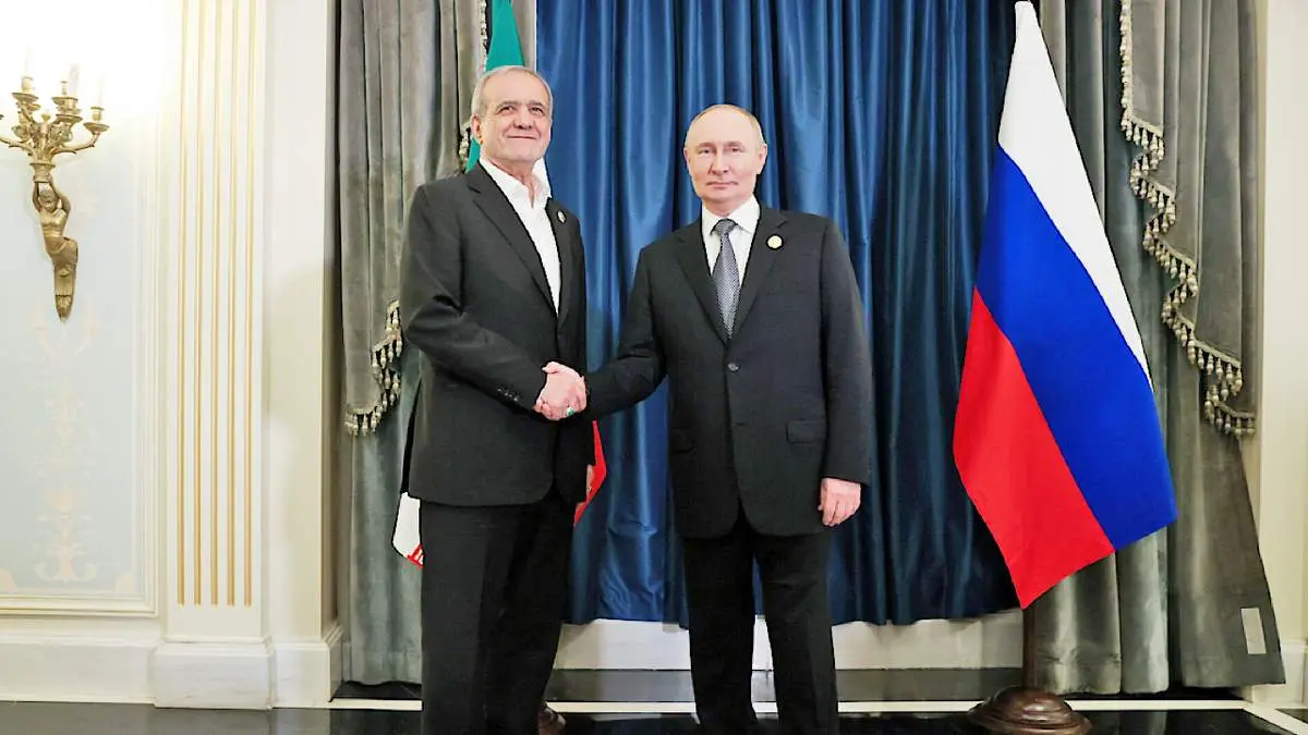 دیدار پوتین و پزشکیان در شانگهای