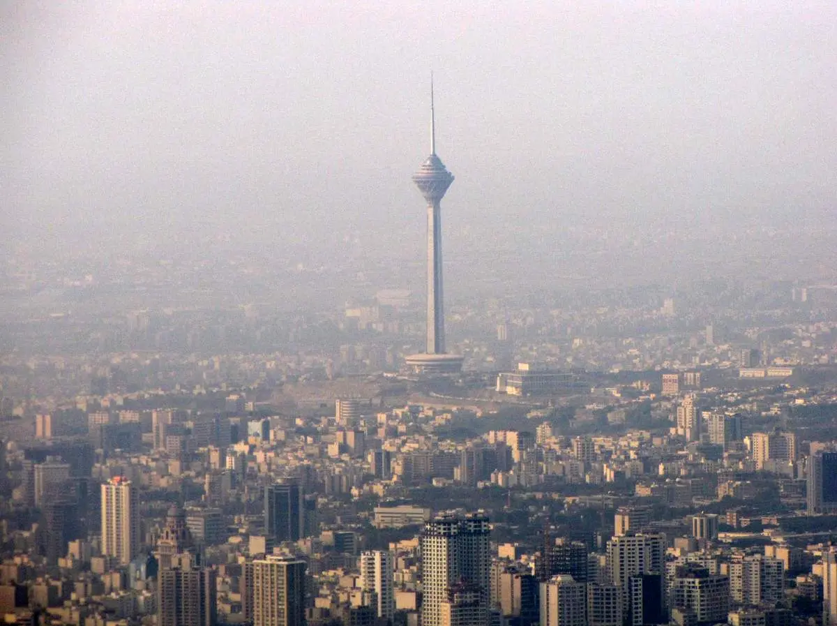 کیفیت ناسالم هوای تهران برای گروه‌های حساس | ادامه تابستان گرم با هوای بی‌کیفیت