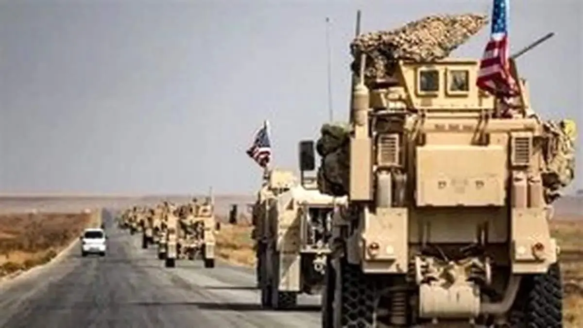 ورود کاروان بزرگ نظامی آمریکا بیخ گوش  ایران