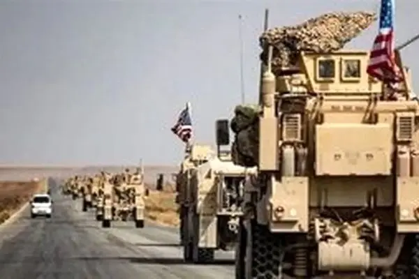 ورود کاروان بزرگ نظامی آمریکا بیخ گوش  ایران