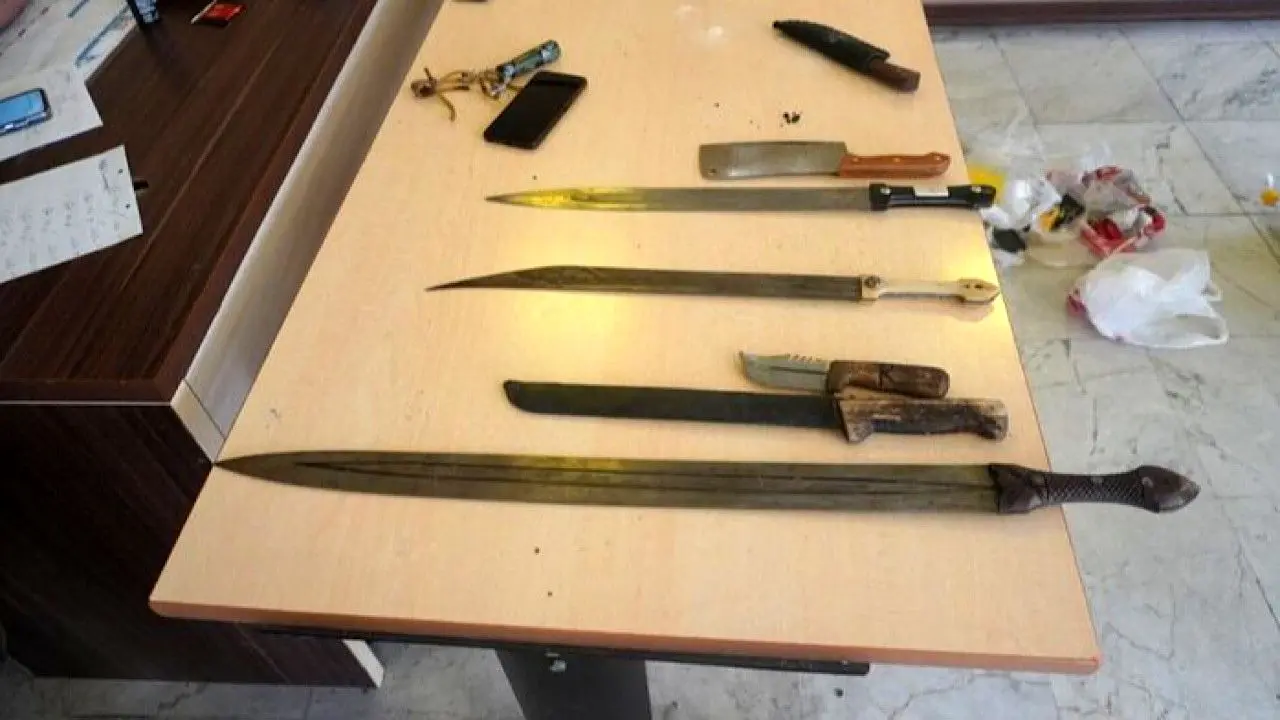 دستگیری دو شرور قمه‌کش در شمال تهران / پایان درگیری خونین با عملیات پلیس اطلاعات